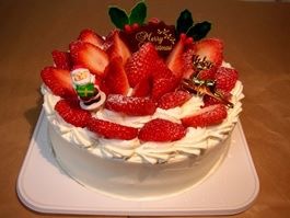 River Flowのクリスマスケーキ よかばんも柳川