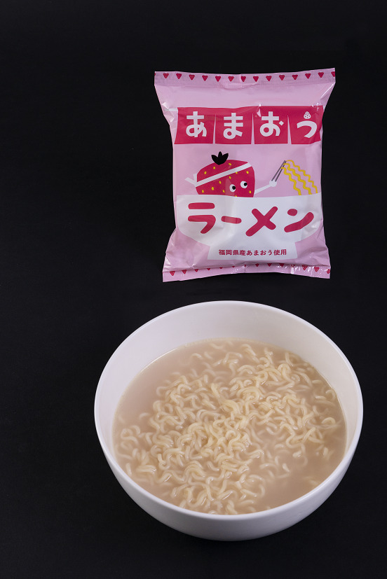 あまおうラーメン（福岡県産あまおう使用）4袋セット×10入り