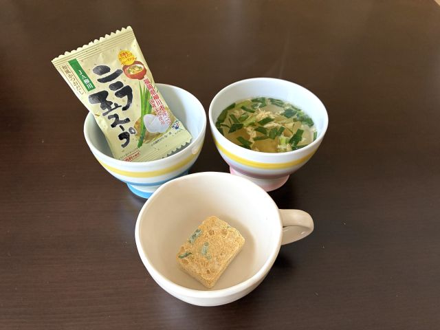 ニラ玉スープ